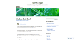 Desktop Screenshot of ianthomsonian.org